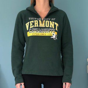 UVM Jansport Half Zip